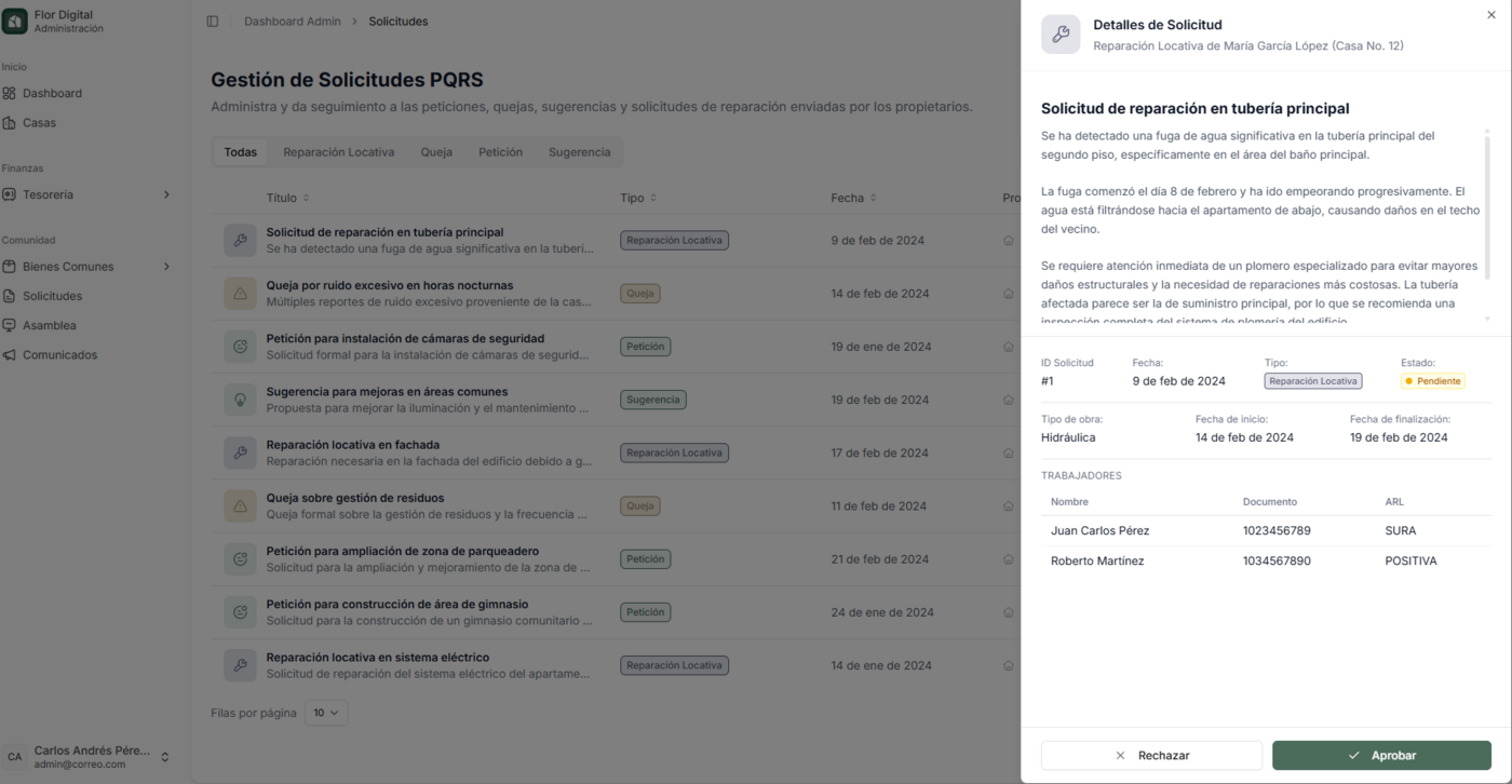 App de gestión de conjunto residencial